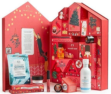 Beauty advent calendars - The Body Shop Make It Real Together Big Advent Calendar | 40plusstyle.com
