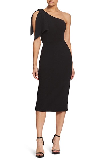 Black cocktail dress | 40plusstyle.com