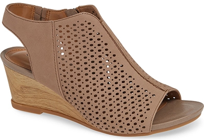 Comfortiva wedge sandal | 40plusstyle.com