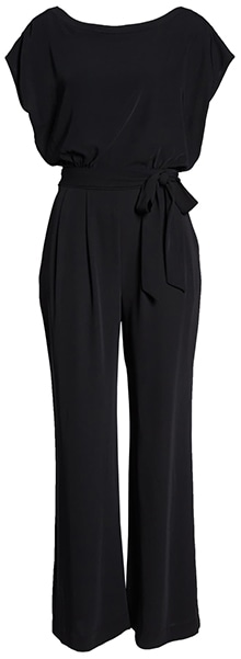 Eliza J cap sleeve wide leg jumpsuit | 40plusstyle.com