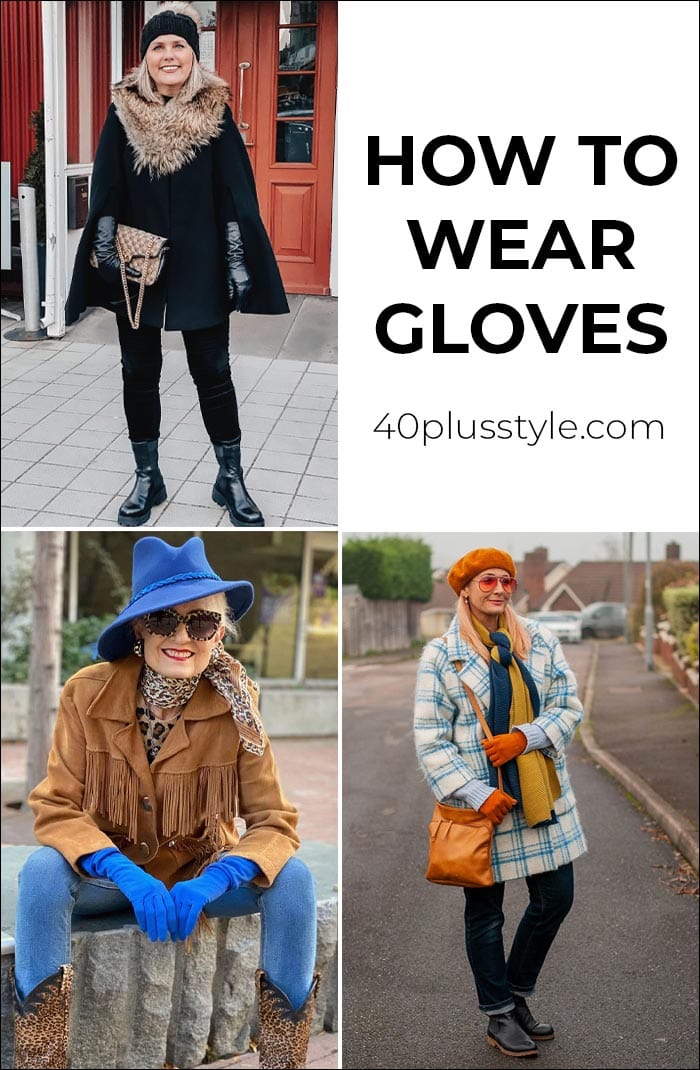 The best winter gloves for women and how to wear gloves as a stylish accessory for winter | 40plusstyle.com