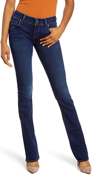 Hudson Jeans Beth baby booycut jeans | 40plusstyle.com
