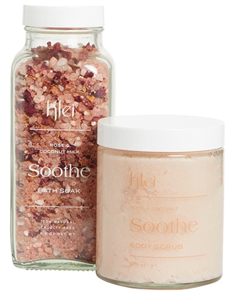 Klei Soothe Rose & Coconut Milk Self-Care Set | 40plusstyle.com