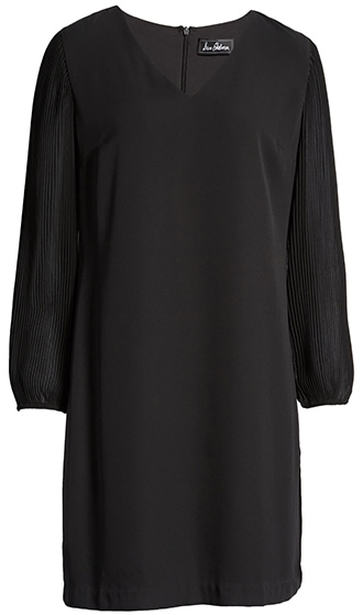 Perfect little black dress for the apple shape | 40plusstyle.com