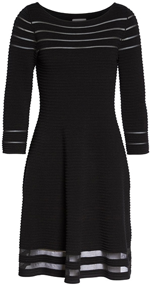 Perfect little black dress for the hourglass figure | 40plusstyle.com