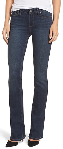 Stylish clothes - PAIGE Transcend - Manhattan bootcut jeans | 40plusstyle.com