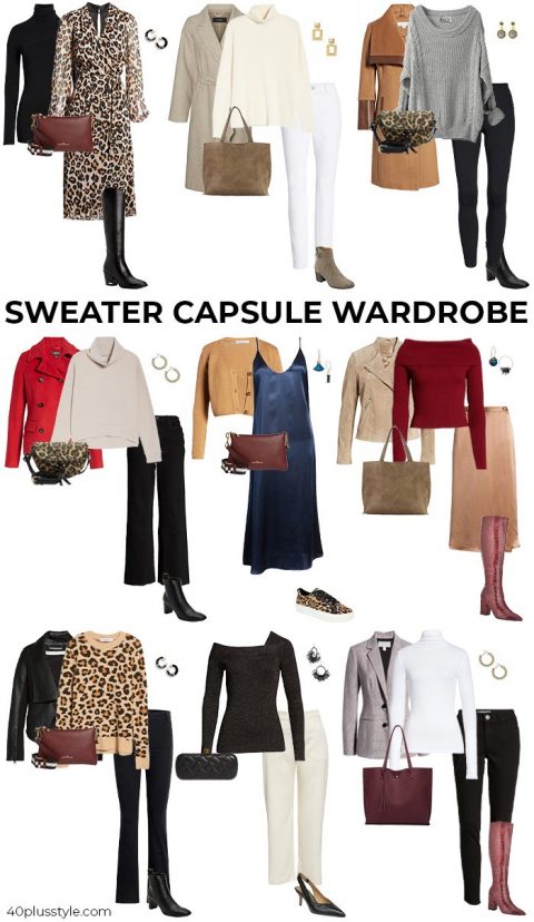 sweaters for women over 40 for fall & how to style them - 40+stye