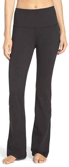 Stylish clothes - Zella flare high waist pants | 40plusstyle.com