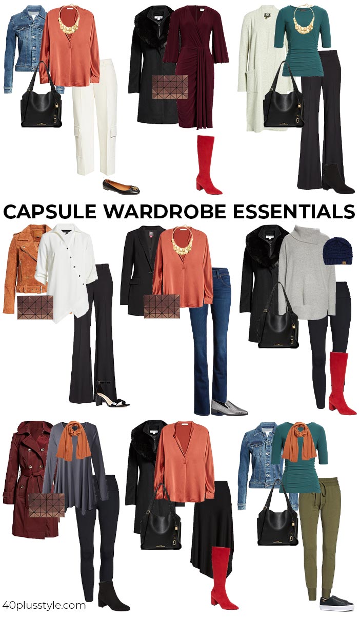 The ultimate checklist of wardrobe essentials | 40plusstyle.com