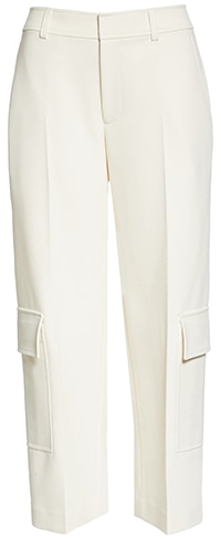 Wardrobe essentials - Club Monaco cargo crop pants | 40plusstyle.com