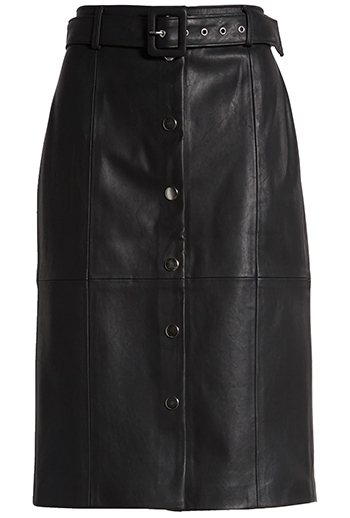 BLANKNYC faux leather pencil skirt | 40plusstyle.cm