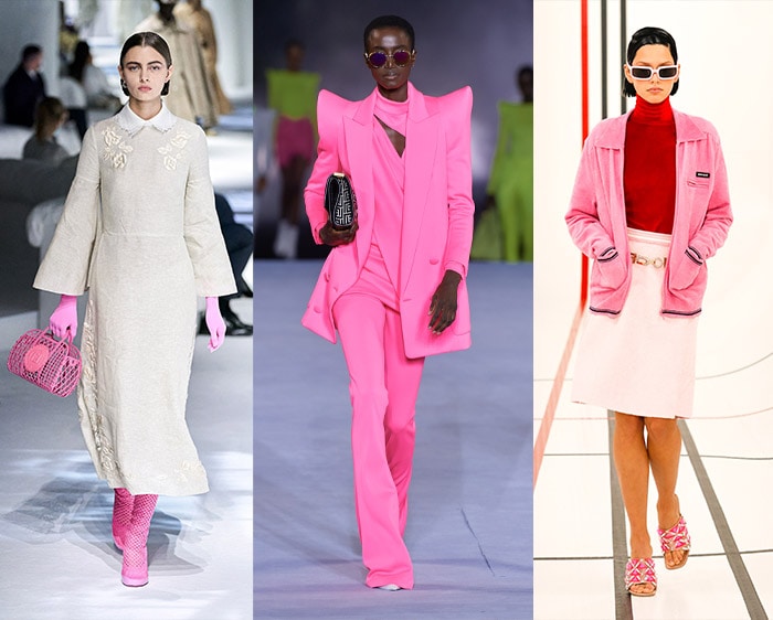 Fashion color trends 2022 - bubblegum pink | 40plusstyle.com