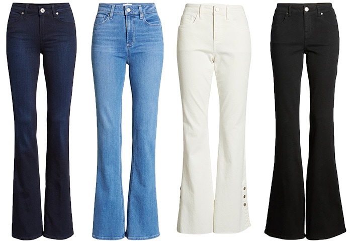 Wear jeans with a flare or a bootcut | fashion over 40 | style | fashion | 40plusstyle.com