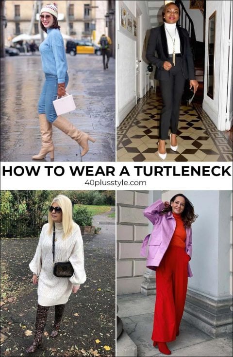 How to wear a turtleneck - chic turtleneck outfits for every day