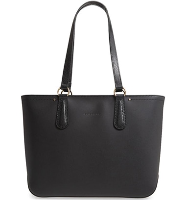 Longchamp Cavalcade Leather Tote | 40plusstyle.com