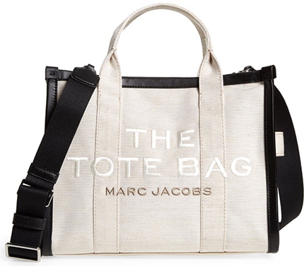 THE MARC JACOBS The Summer Canvas Tote Bag | 40plusstyle.com