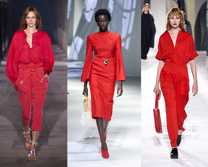 Fashion color trends 2022 - red | 40plusstyle.com