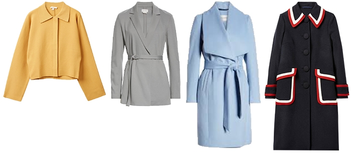 spring outfits - coats | 40plusstyle.com