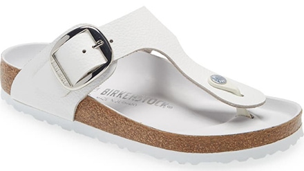 Birkenstock Gizeh Big Buckle Slide Sandal | 40plusstyle.com