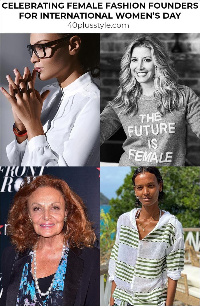 Female founders for International Women's Day | 40plusstyle.com