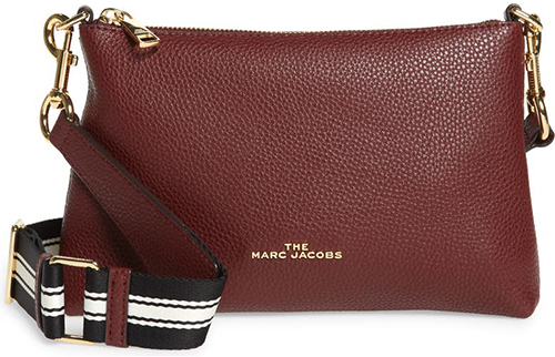 The Marc Jacobs Leather Crossbody Bag | 40plusstyle.com