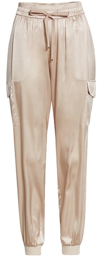 CAMI NYC silk joggers |  40plusstyle.com