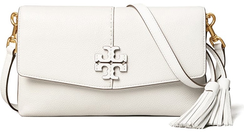 Tory Burch McGraw Leather Crossbody Bag | 40plusstyle.com