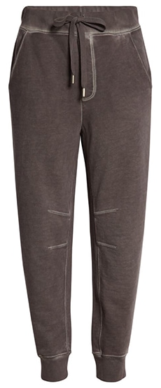 Veronica Beard tie waist sweatpants | 40plusstyle.com