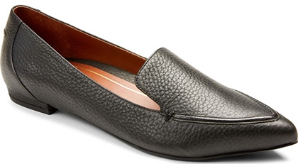 Vionic Noah Pointy Toe Loafer | 40plusstyle.com