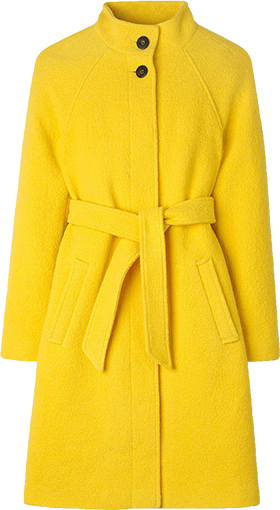 Boden belted coat | 40plusstyle.com