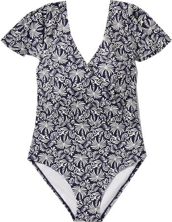 Boden Limnos Wrap Swimsuit | 40plusstyle.com