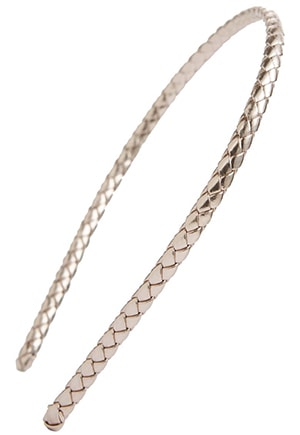 L. Erickson braided headband | 40plusstyle.com