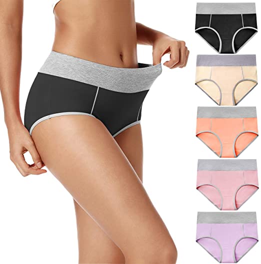 Most comfortable women's underwear - POKARLA high waisted breathable panties | 40plusstyle.com