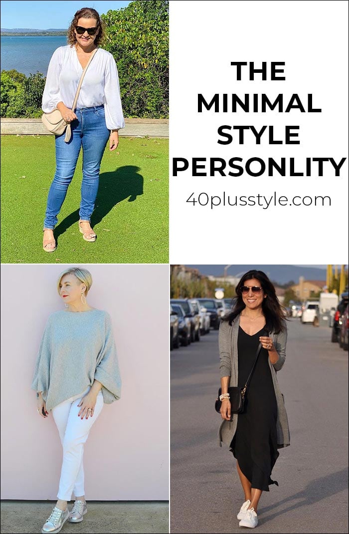 A style guide and capsule wardrobe for the minimal style personality | 40plusstyle.com