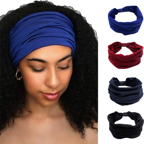 Woeoe wide elastic headbands | 40plusstyle.com