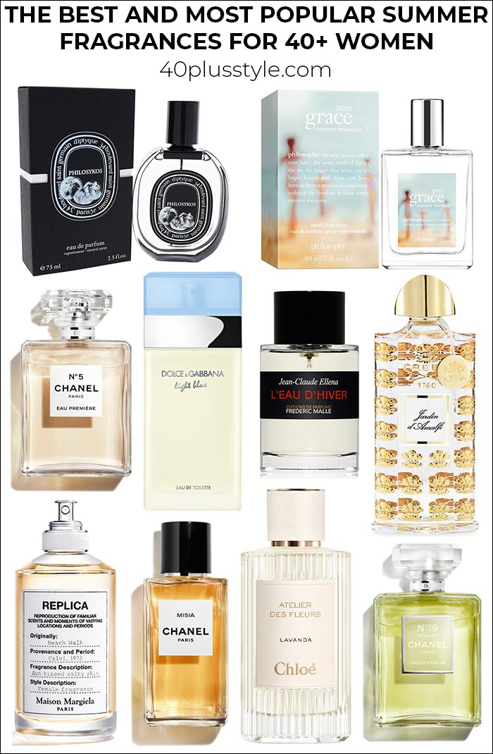 The 10 best and most popular summer fragrances for 40+ women