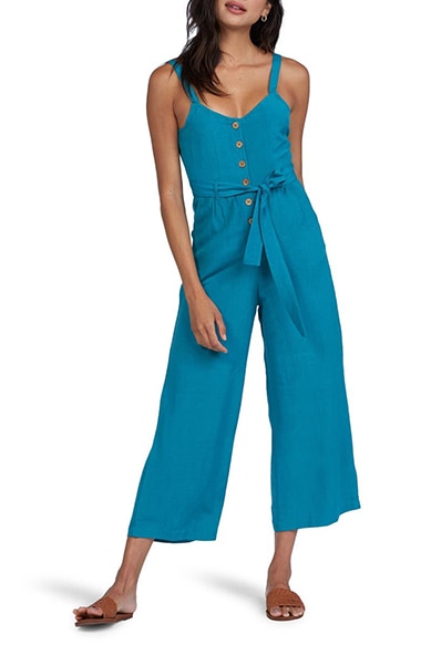 Roxy Mind Trip Crop Jumpsuit | 40plusstyle.com