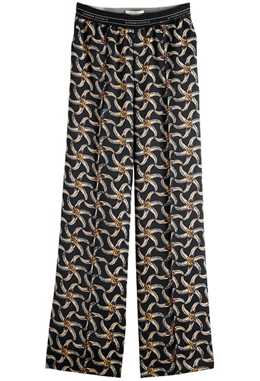 Scotch & Soda wide leg pants | 40plusstyle.com