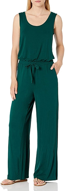 Amazon Essentials Sleeveless Wide Leg Jumpsuit | 40plusstyle.com