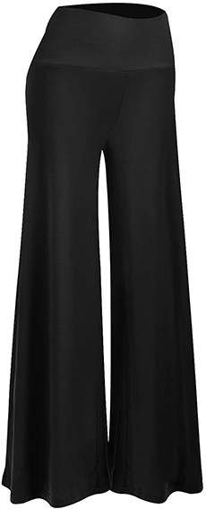 Arolina wide leg palazzo lounge pants | 40plusstyle.com