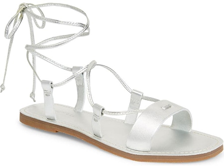 Madewell The Boardwalk Lace-Up Sandal | 40plusstyle.com