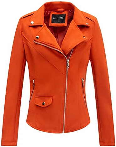 Bellivera faux suede jacket | 40plusstyle.com