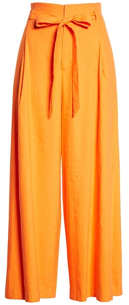 Orange pants | 40plusstyle.com