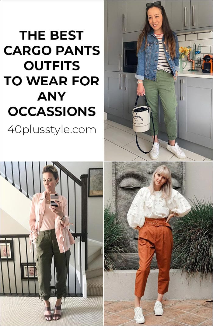The best cargo pants outfits to wear for any occasion | 40plusstyle.com