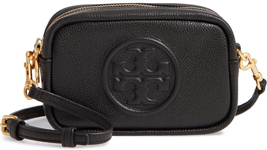 Tory Burch leather crossbody bag | 40plusstyle.com