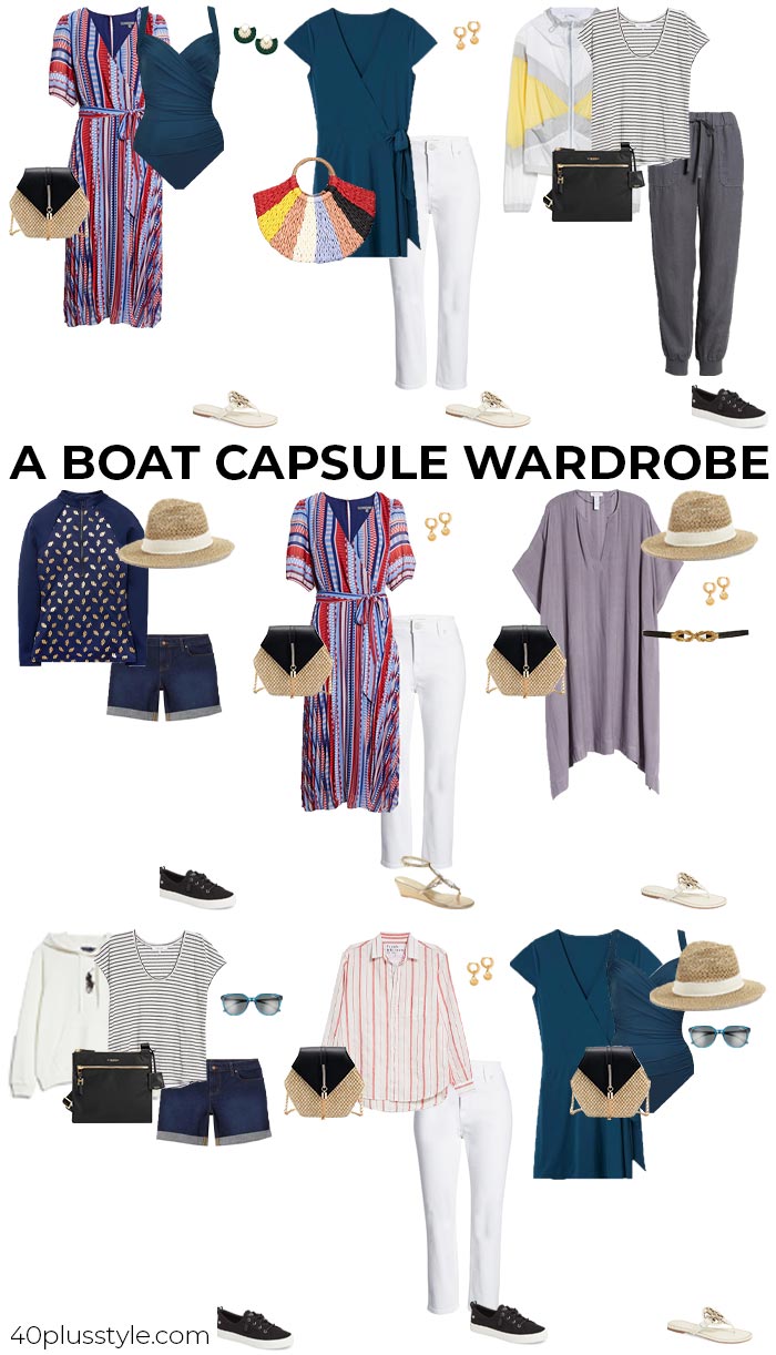 Boat capsule wardrobe | 40plusstyle.com