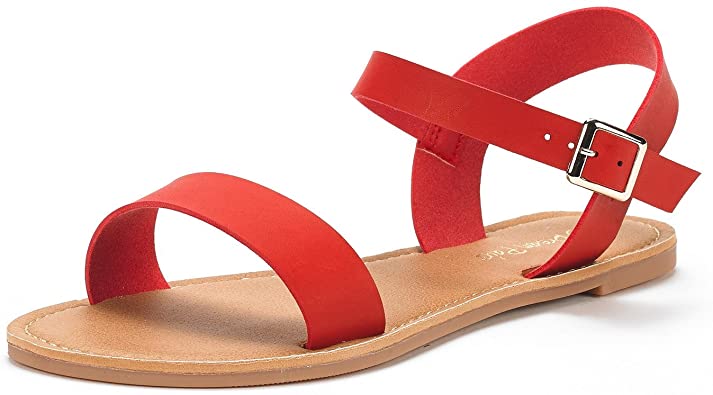 DREAM PAIRS Flat Sandals | 40plusstyle.com