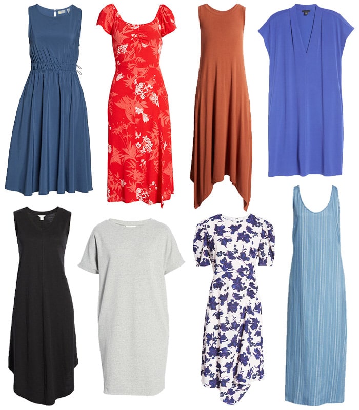 the best and most Flattering summer dresses for women over 40