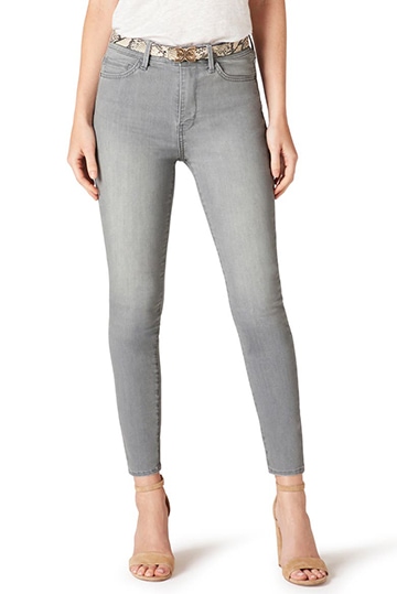 Sam Edelman high waist skinny jeans | 40plusstyle.com