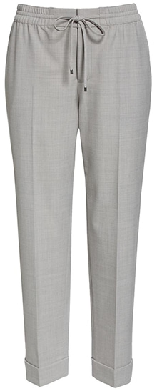 Club Monaco tie waist pants | 40plusstyle.com